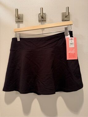 Black Mini Skater Skirt